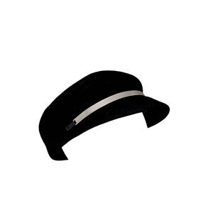 y2k vintage minimalist wool flat cap